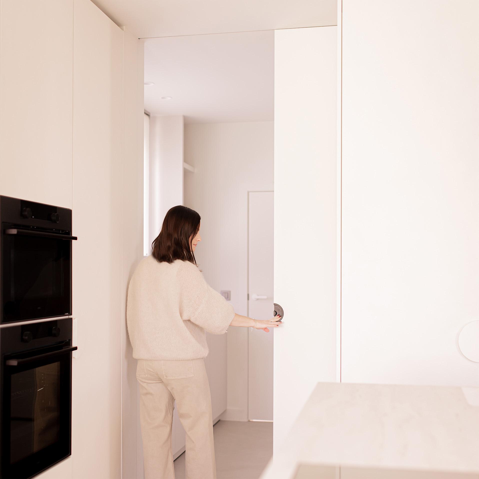 schuifdeur in de wand