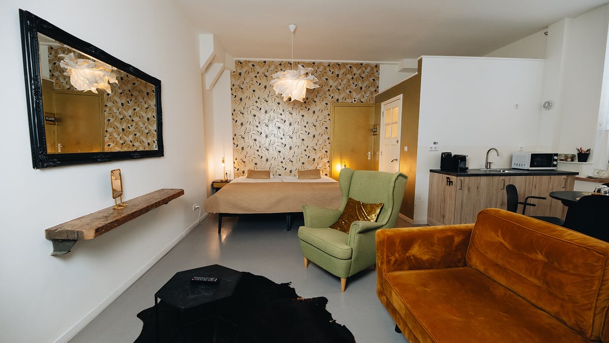 Vierpersoonsstudio Hotel Zilt Vlissingen – ruime studio voor 4 personen ideaal voor long stay