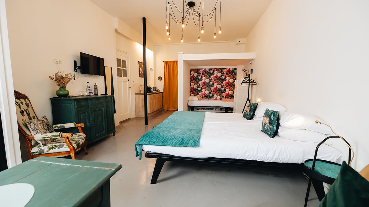 Driepersoonsstudio Hotel Zilt Vlissingen – volledig uitgeruste studio voor 3 personen in Zeeland