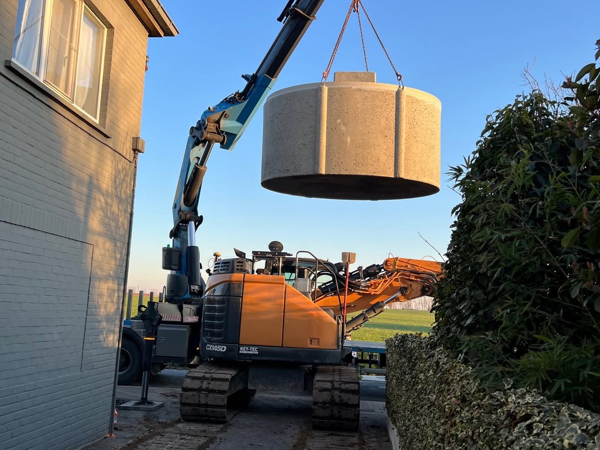Grondwerken in Damme en West-Vlaanderen